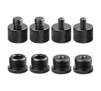 Ensemble de bras de micro pour pied de microphone, adaptateurs de filetage de micro - 5/8 femelle vers 3/8 m?le et 5/8 1/4, etc.