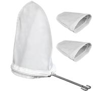 Ensemble de brassage de thé au lait de qualité supérieure - Panier filtrant en métal durable et sacs lavables pour la préparation du thé et des feuilles de café - En acier inoxydable - Pour la maison