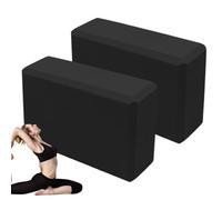 Ensemble de briques de yoga, blocs d'exercice, 24,6 x 15,9 cm, stretching, design slip-résistant, léger en mousse pour le chaud, la gymnastique, les beginners, les mains, le stretching, la méditation