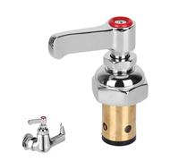 Ensemble de broche chaude pour valve Eterna 002714-40 de rechange, tige de poignée latérale chaude en laiton, pièces de robinet commercial pour T&S