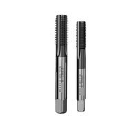 Ensemble de broche de robinet de forage, Taraud à vis avec tarauds droits standard en cobalt, tournevis métrique for machine M2 - M20