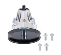 Ensemble de broche de tondeuse à gazon 618-09258, compatible avec Cadet XT2-LX46 XT1-LT46 Craftsman T2400 Troy-Bilt 46XP 46IXP, partie de pont en métal avec vis