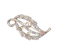 Ensemble de broches à fleurs en strass Vintage, classique et élégant for femmes, bijoux à épingles géométriques élégantes
