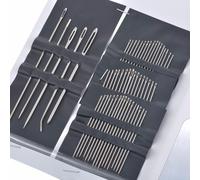 Ensemble De Broches De Couture En Acier Inoxydable, Points À Main Multifonctionnels, Bricolage À Domicile, Artisanat, Accessoires De Couture Ménagers, Tendance 55 Pièces/Ensemble