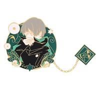 Ensemble de broches japonaises Anime Jujutsu Kaisen Gojo Satoru & Ryomen Sukuna, Klein, Métal non précieux