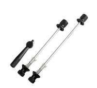 Ensemble De Brochettes À Libération Rapide - Brochette De Moyeu De Roue, Outil D'écrou De Brochette De Roue Antivol | Tige À Vis Roulement Arrière Pliant Pour Vélo De Route En Alliage D'aluminium Pour