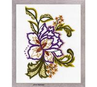 Ensemble de broderie Riolis, esquisse de motif de fleur, esquisse de motif de broderie