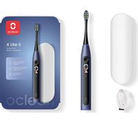 Ensemble de brosse à dents électrique OCLEAN X Lite bleu foncé