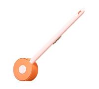 Ensemble de brosse de toilette - Nettoyeur rond simple avec support | Ensemble de brosses de toilette moderne, outil de nettoyage mural avec petite brosse pour la salle de bain