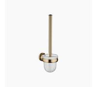 Ensemble de brosse pour WC Dornbracht MADISON, verre cristal, modèle mural, 83900361-39, Couleur: Dark Brass brossé