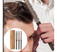 Ensemble de brosses à cheveux rondes - Outil de coiffure avec peigne à rouleau, kit de séchage professionnel | Frange à friser pour cheveux, volumisant la barbe, Tube en aluminium ABS Durable, poils e