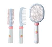 Ensemble de brosses à cheveux rondes pour cheveux longs, épais, fins, bouclés et naturels