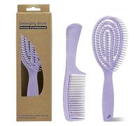 Ensemble de brosses à cheveux rondes pour cheveux secs et mouillés, 3 | L'ensemble de brosses à cheveux rondes en trois pièces prend en charge le coiffage humide ou sec, le démêlage