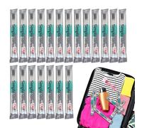 Ensemble de brosses à dents de voyage | Outil de soin des gencives avec dentifrice, brosse à dents portable - pour l'hygiène de voyage, hôtel, camping, hôpital, sac de gym, école, vacances