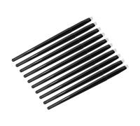 Ensemble de Brosses à Yeux de Précision avec 10pcs Silicone Brosse à Sourcils Inclinés pour Application Précise l'eyeliner et du Fard Paupières - Kit d'outils Maquillage Yeux Compacts