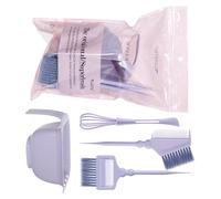 Ensemble de brosses de coloration pour cheveux conviviales avec applicateur en laiton précis et agitateur pour la qualité de salon de coiffure à la maison des pages de coloriage pour cheveux précis