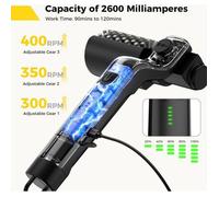 Ensemble de brosses de nettoyage électriques pour barbecue, rotation à 360 degrés, sans angles morts, outil pour nettoyer les tach