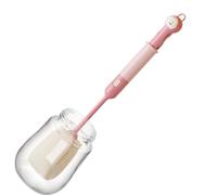 Ensemble de brosses de nettoyage pour bouteilles avec manche long et | Brosses de nettoyage de bouteilles pour théière, tasse de cuisine, récipient de cuisine, couvercle de tasse à paille
