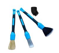 Ensemble de brosses de nettoyage pour intérieur de voiture | Les poils doux sans métal nettoient efficacement l'intérieur de la voiture sans laisser de rayures.
