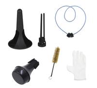 Ensemble de brosses de nettoyage pour trompette et cornet - Brosse de nettoyage pour instrument de musique - Embouchure de trompette - Brosse serpent