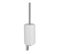 Ensemble de brosses de toilette Gessi Goccia pour montage mural, récipient en GRES blanc, 38019079, Couleur: Blanc CN