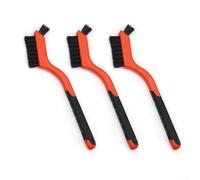 Ensemble de brosses métalliques multi-usages avec tête inclinée et variété de types de poils pour les tâches de nettoyage à la maison et à l'atelier (fil en nylon)