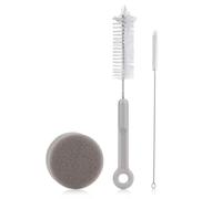 Ensemble de brosses pour fontaine à chat - Distributeur d'eau pour animal domestique - Tuyau, bouteille, gobelet, buse de nettoyage