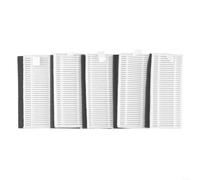 Ensemble de brosses principales avec 6 brosses latérales, 6 serpillères et filtre pour Cecotec pour aspirateurs robots Conga 990 Vital et 999 Vital (D)