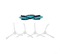 Ensemble de brosses principales en nylon pour Cecotec pour conga AI Nylon | Convient pour conga 15090 16090, élimine les débris de saleté, nettoyage efficace, mélange de plastique nylon
