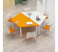 Ensemble de bureau hexagonal multifonctionnel - Table de formation collaborative for l'école, les activités de groupe au bureau, les espaces de création et les laboratoires scientifiques(I1.6m)