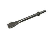 Ensemble de burins à marteau pneumatique robuste, tige hexagonale en acier de 175 mm pour enlever les boulons et le carrelage, triangle inversé à encoche plate et pointue