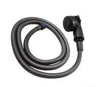 Ensemble de buse de pulvérisation de shampooing et tuyau de 150 cm - Pommeau de douche flexible pour lavage des cheveux - Kit de rechange pour évier de salon de coiffure - Accessoire de robinet de