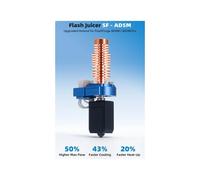 Ensemble de Buse D'Impression Flash Juicer à Flux Standard Amélioré pour Flashforge pour AD5M / pour AD5M Pro, Pièces pour Imprimante 3D 0,4 mm