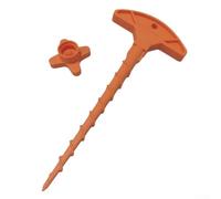 Ensemble de buses d'application de mastic avec robinet de calfeutrage et outil de drague, orange et blanc, pour réparation à domicile, 15,2 x 6,48 cm, pointe en plastique pour Sm(ensemble orange B)