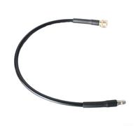 Ensemble de buses de nettoyage en métal et caoutchouc avec tuyau de 60 cm, connexions 6,35 mm, aiguilles droites et incurvées pour lave-linge, chauffage, tâches de jardin (B)