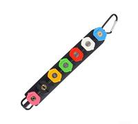 Ensemble de buses de nettoyeur haute pression 7 couleurs avec crochet de rangement, embouts de pulvérisation en acier inoxydable à connexion rapide de 6,35 mm pour nettoyage du jet de nettoyeur haute