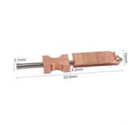 Ensemble de buses de rechange compatible avec l'extrudeuse Flashforge AD5X à changement rapide 300 °C résistante à la chaleur 0,6 mm (0,8 mm)