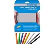 Ensemble de c bles et gaines de d railleur SHIMANO Optislick Jaune Taille unique