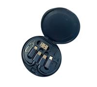 Ensemble de câbles de charge rapide PD multifonction 9 en 1, chargeur rapide USB-C + boîte de rangement pour câble de données, entièrement compatible avec tous les téléphones, convertisseur OTG +