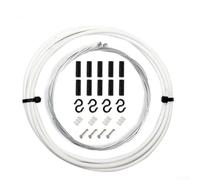 Ensemble de câbles de vitesse de vélo 4 mm avec revêtement PTFE pour vélo | Chambre à air PTFE - Changement fluide - Faible friction - Compatible avec Sram - Vélo de route et VTT pliant