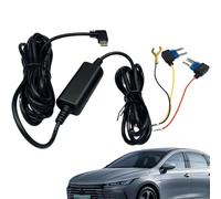 Ensemble de câbles USB C Dash Cam - Adaptateur 12 V-24 V 5 V 2,5 A Hardwire, câblage à 3 fils pour voiture, conception de charge multifonctionnelle, protection contre la basse tension |