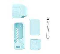Ensemble de Cache d ' Appareil Photo Compatible avec Pocket 4, BRDRC, Manchon de Corps d ' écran d ' Objectif en Silicone pour Appareil Photo portatif, Couvercle d ' écran d ' Objectif en Silicone