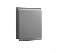 Ensemble de cache-prises étanches et résistants à l'usure, comprend six protections conçues pour 86 prises de courant (gris)