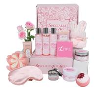 Ensemble de cadeaux de bain pour femme, ensemble spa relaxant pour maman, sa sœur, épouse, tante, cadeau de remerciement, cadeau d'anniversaire pour femme, idée d'amitié