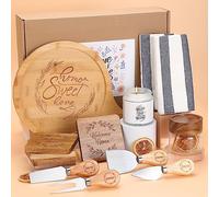 Ensemble de cadeaux de pendaison de crémaillère avec dessous de verre pour femmes et hommes, pour clôture de vente immobilière