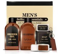 Ensemble de cadeaux de soins personnels pour hommes Bath and Body Spa Paniers de cadeaux pour hommes Body & Earth Mens c dre et Santal Sgence Bat