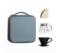 Ensemble de cafetière à verser avec bouilloire et moulin en acier inoxydable, kit d'infusion complet pour la maison et les voyages