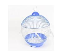 Ensemble de Cages à Oiseaux légères, Cage à Oiseaux en métal for perroquets, perruches, canaris, Multicolore(Blue)