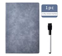 Ensemble De Cahier De Tableau Blanc De Bureau Avec Stylo Et Gomme,Gril En Cuir Portable,Plan De Cette Semaine,Mode Office,1 Pièce - Type Dark Blue-23*17 Pouces