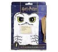 Ensemble de cahier en peluche Harry Potter avec stylo Hedwig Lieux magiques Thum